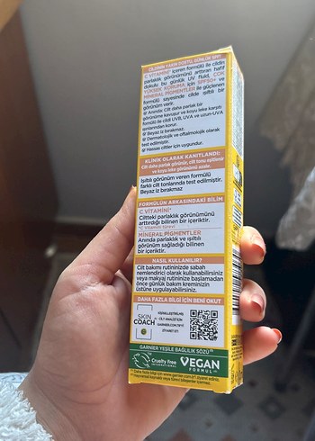 Garnier C Vitamini Parlak SPF 50+ BB Krem - Görsel 3