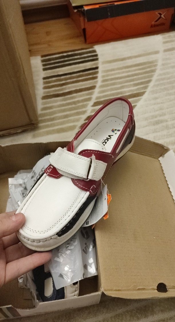 Beyaz Renkli Tokalı Erkek Çocuk Loafer - Görsel 2