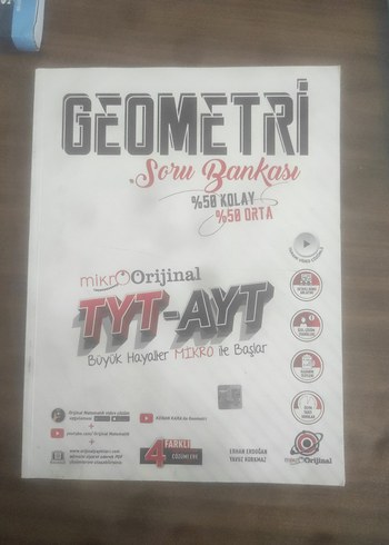 MikroOrijinal TYT-AYT Geometri Soru Bankası