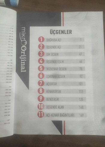 MikroOrijinal TYT-AYT Geometri Soru Bankası