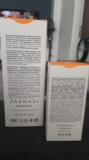 Farmasi Güneş kremi
