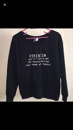 H&M #feminism sweatshirt