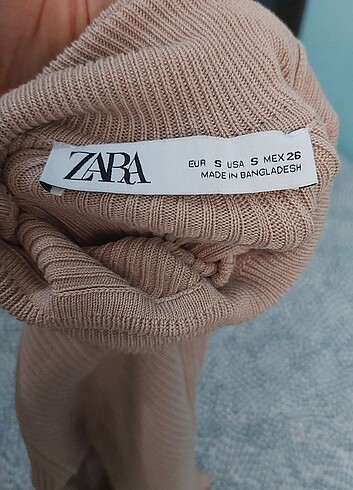 Zara triko elbise 