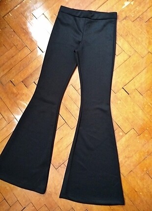 Yeni İspanyol paça s-m uyumlu pantalon