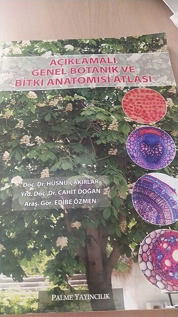 Açıklamalı Genel Botanik ve Bitki Anatomisi Atlası 