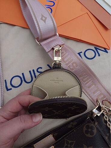 Beden kahverengi Renk Louis vuitton multi pochette
