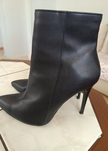 Nine West Kırmızı Deri Dolgu Topuklu Kadın Stiletto - Görsel 6