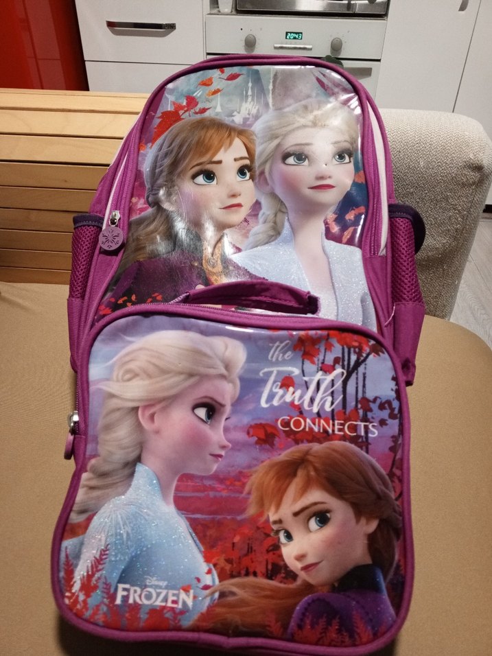 Renkli Çocuk Okul Çantası - Çılgın Temalı - Görsel 2