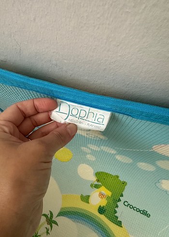 Çok Renkli Plastik Bebek oyun matı dophia