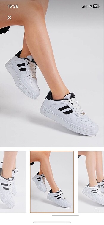 37 Beden Beyaz sneaker