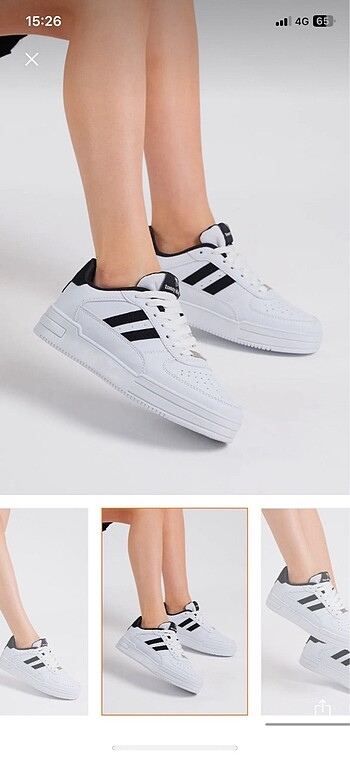 37 Beden beyaz Renk Beyaz sneaker