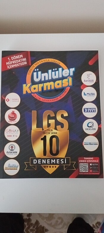 Ünlüler karması 1. Dönem denemeleri