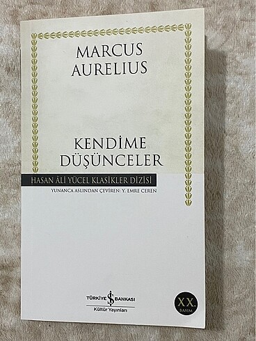 Kendime düşünceler kitabı
