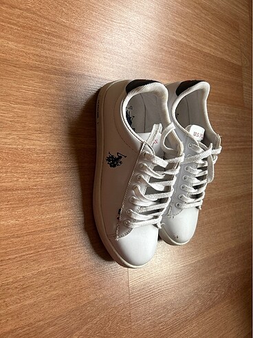 U.S Polo Assn. Beyaz spor ayakkabı