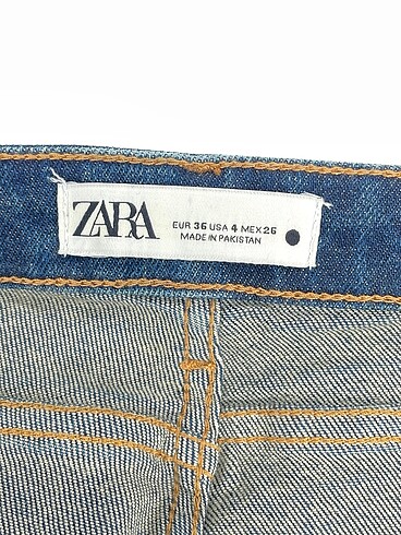 36 Beden mavi Renk Zara Skinny %70 İndirimli.