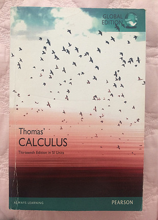 Thomas Calculus Üniversite Matematik Kitabı