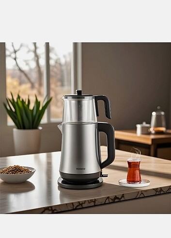 Homend Royaltea Elegant 1777H Inox Çay Makinesi