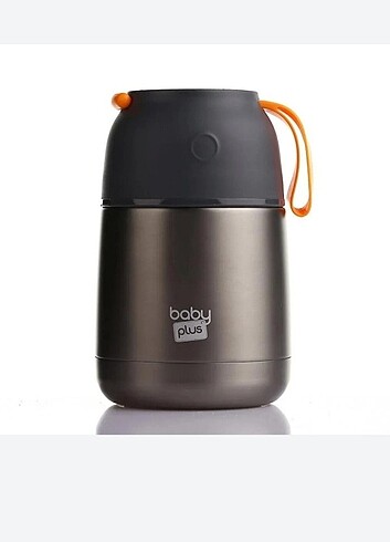baby plus Vakumlu Çift Taraflı Bebek Mama Saklama Termosu 450 ml
