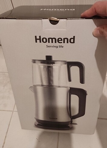 Homend Royaltea Elegant 1777H Inox Çay Makinesi