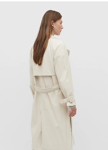 Stradivarius suni deri trençkot 