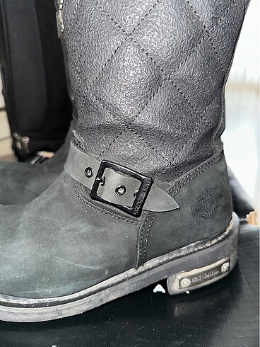 Harley Davidson Siyah Bot - Görsel 9
