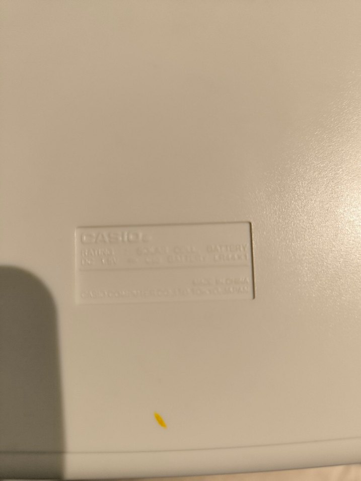 Casio GX-12 Hesap Makinesi Beyaz-Gri - Görsel 3