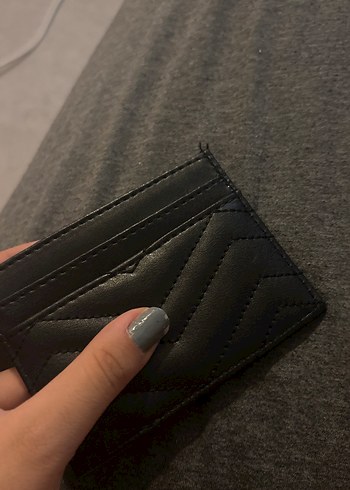Beden siyah Renk Klasik Siyah Deri Kadın Cüzdanı