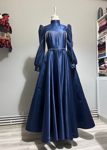 Tesettür   Abiye Elbise - Görsel 6