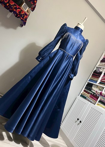 Tesettür   Abiye Elbise - Görsel 3