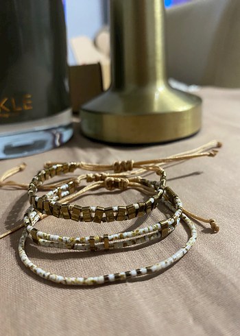 Tila ve Miyuki bileklik 3 lü set - Görsel 3