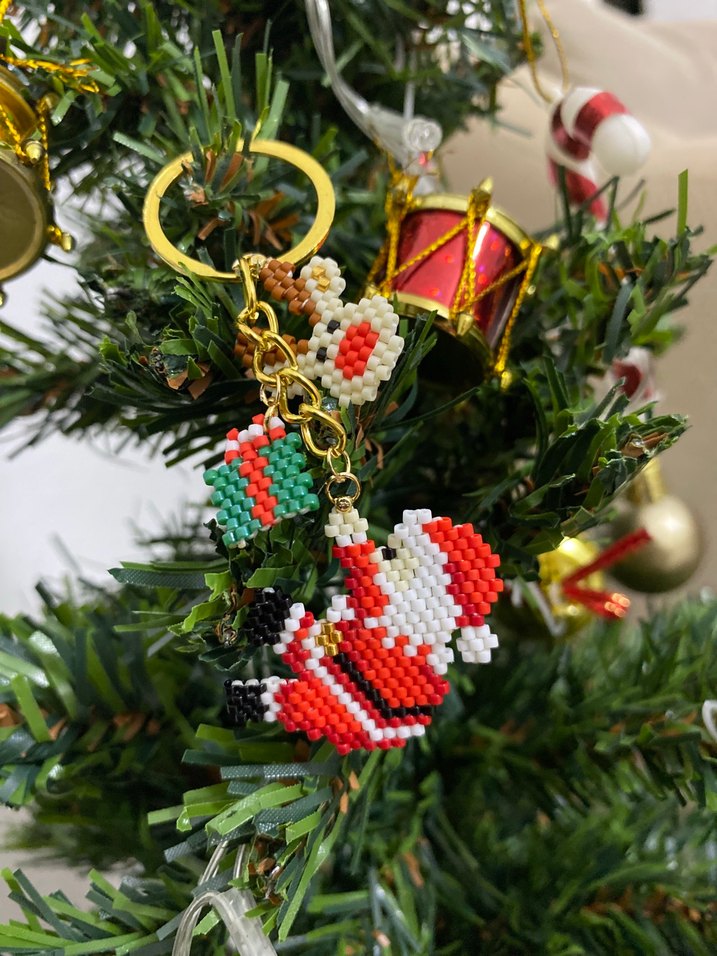 Miyuki yılbaşı anahtarlık - Görsel 2