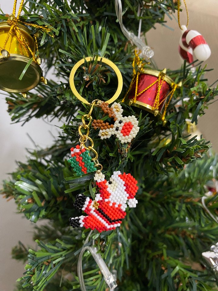 Miyuki yılbaşı anahtarlık - Görsel 3