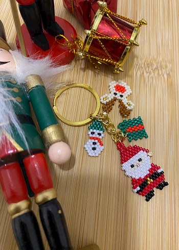 Miyuki yılbaşı anahtarlık - Görsel 2