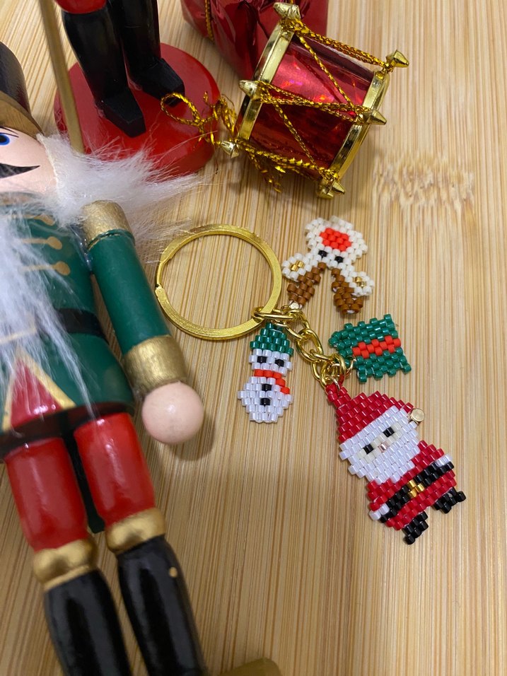 Miyuki yılbaşı anahtarlık - Görsel 2