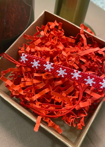 Kırmızı miyuki bileklik - Görsel 4