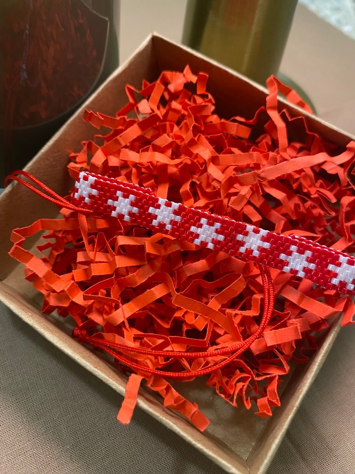 Kırmızı miyuki bileklik - Görsel 4