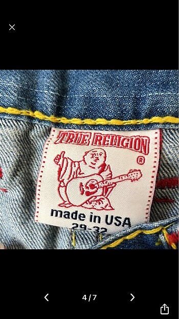 True Religion 29/32 orjinal