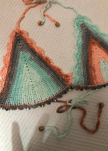s Beden çeşitli Renk Bohem Çok Renkli Mini Örgü Bralet