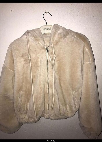Bershka peluş mont