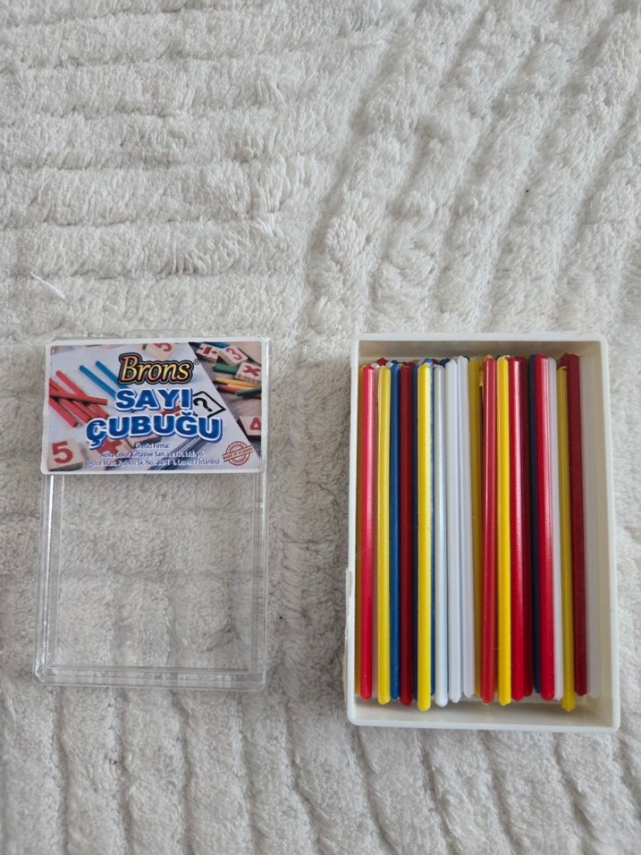 Renkli Sayı Çubuğu Brons İlkokullar için - Görsel 2