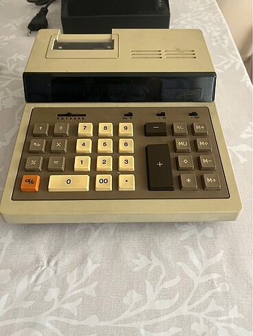 Eski hesap makinası casio