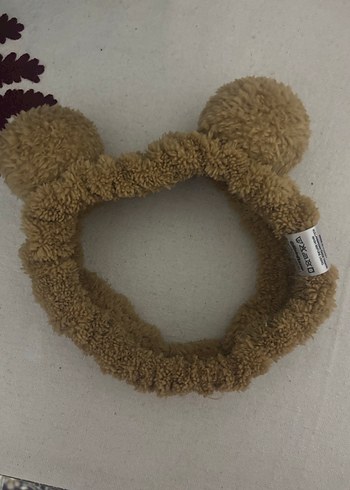 Kahverengi Kürklü Kadın Saç Aksesuarı - Görsel 2