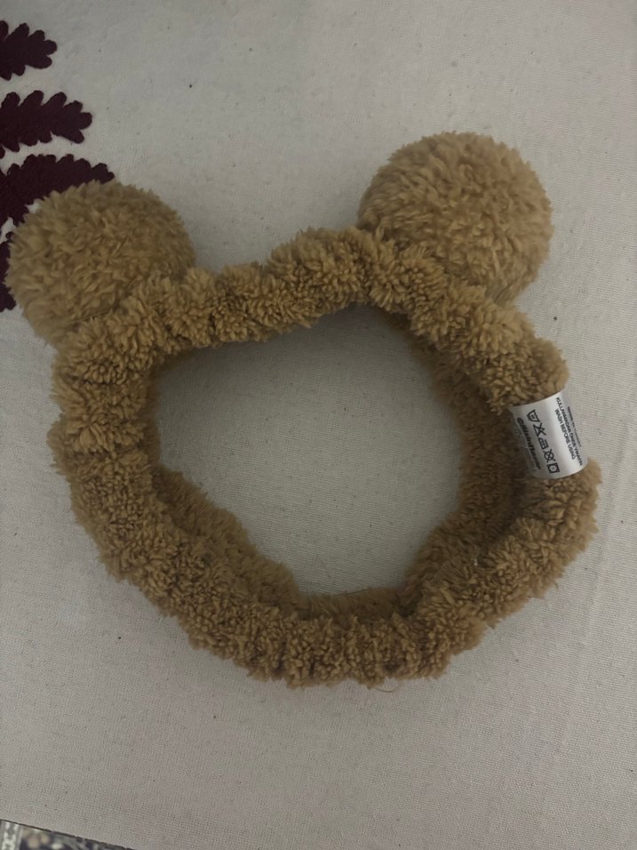 Kahverengi Kürklü Kadın Saç Aksesuarı - Görsel 2