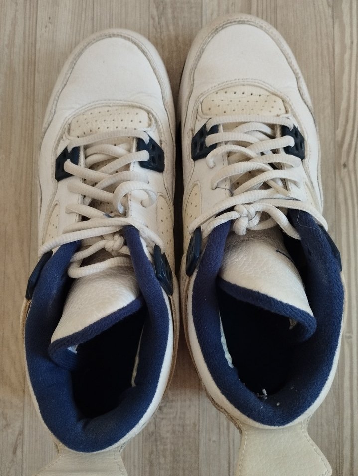 Nike Erkek Beyaz Bağcıklar - Görsel 4