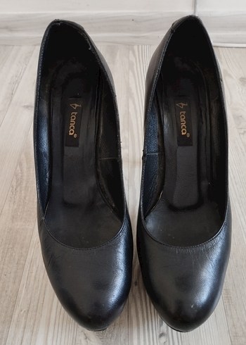 38 Beden siyah Renk Siyah Platform Topuklu Kadın Stiletto