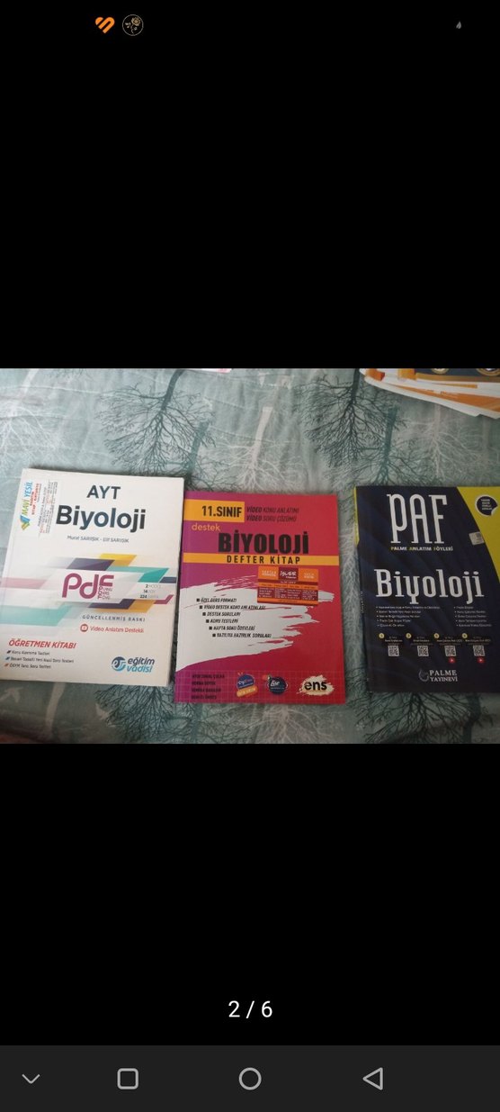 TYT AYT Biyoloji Soru Bankası Seti - Görsel 2