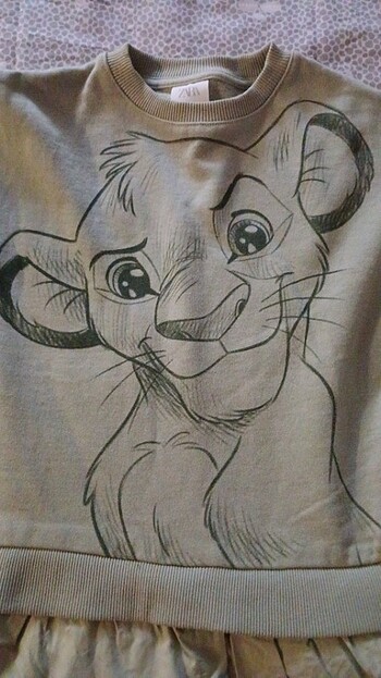 Zara Zara aslan kral disney lisanslı sweatshirt