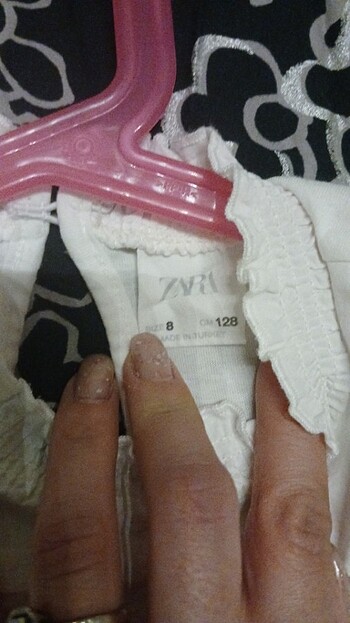 8 Yaş Beden Beyaz bluz zara kids 8 yaş