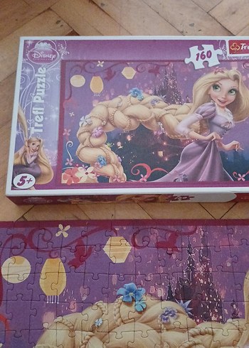 Beden Renk 160 Parçalı Kız Çocuk Puzzle - Mor