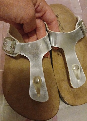 Metal Tokalı lumberjack Sandalet